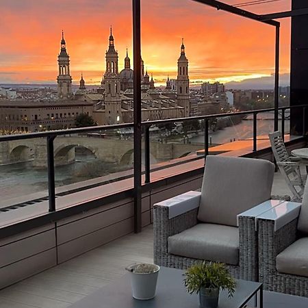 Atico Mejores Vistas Al Pilar Jacuzzi Y Garaje Сарагоса Екстериор снимка
